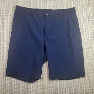 Adidas Shorts Mens 36 Navy Blue Golf Performance Athletic Lightweight Pockets